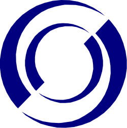 Blue Circle with White Center Clipart: Perfect for Designs