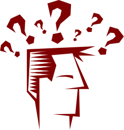 Red and White Logo on Black Background - Eye-Catching Clipart