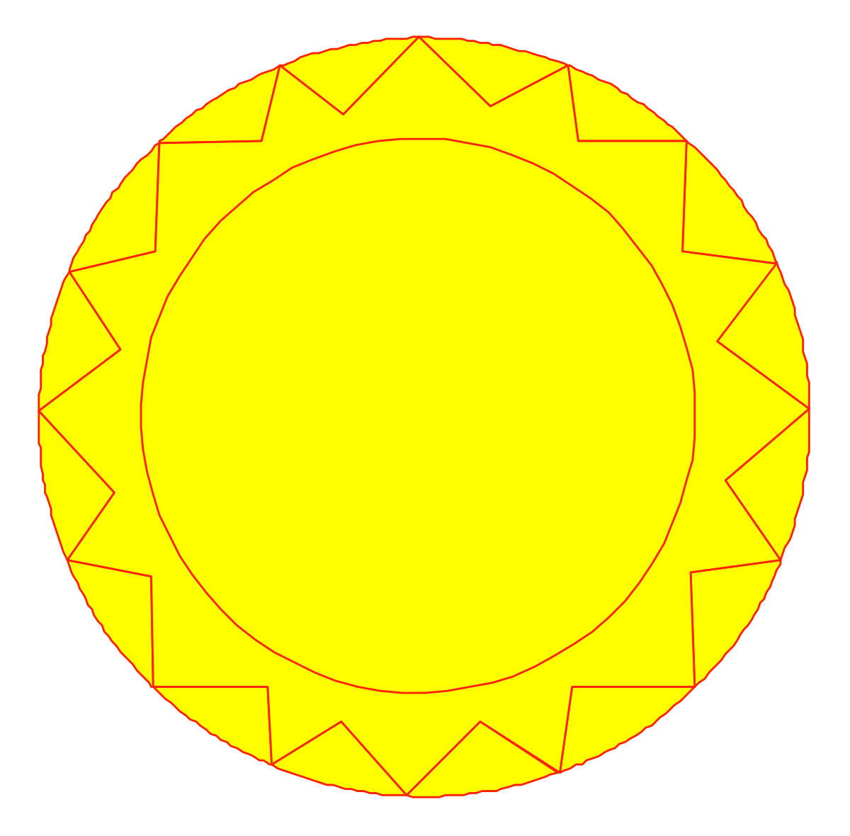 Yellow Sun Clipart on Black Background - Ideal for Creative Projects