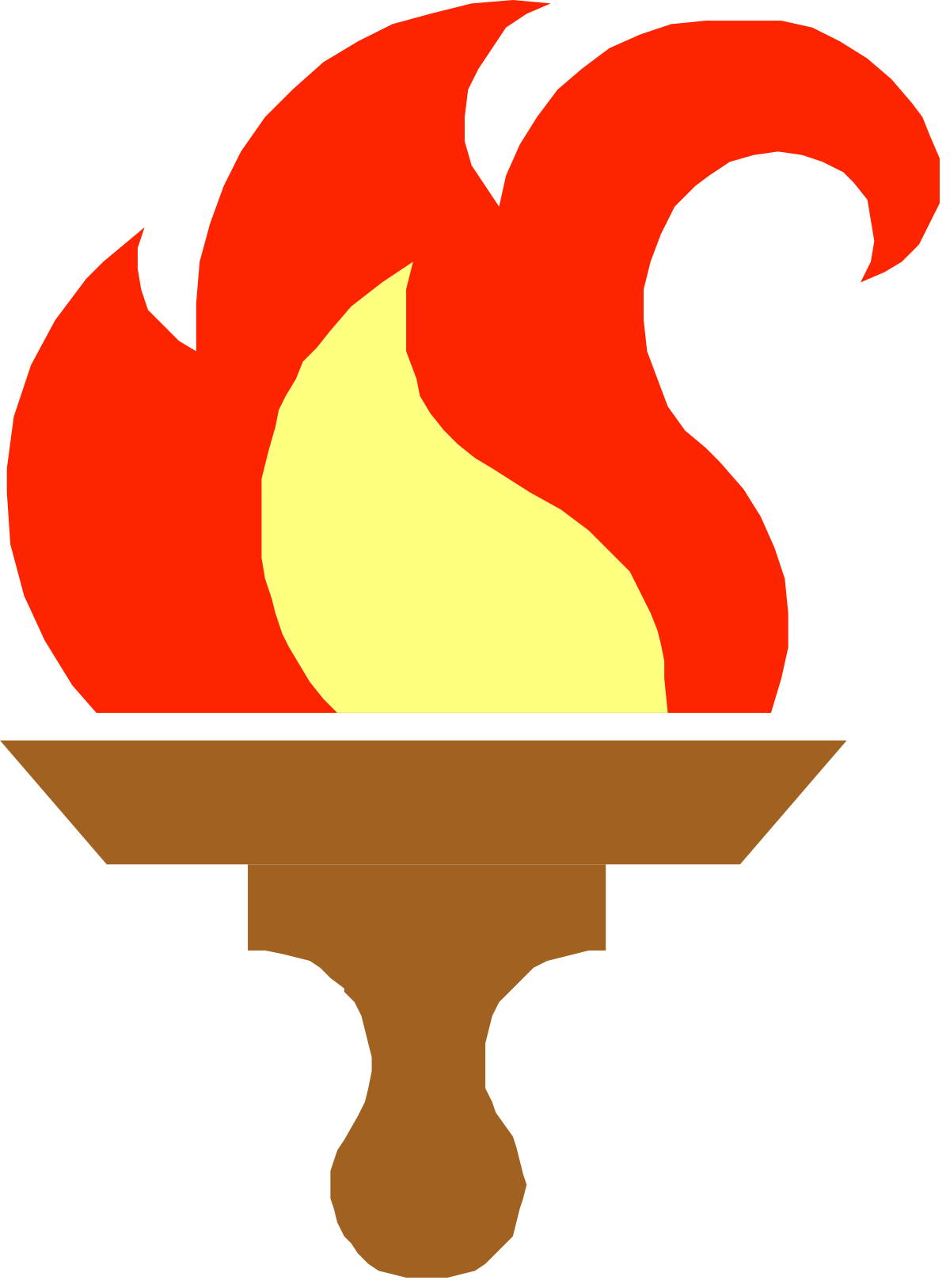 Red Flame Fire Clipart for Dynamic Designs