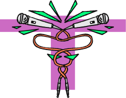 Cross with Snake Clipart: Intricate Symbolism for Unique Designs