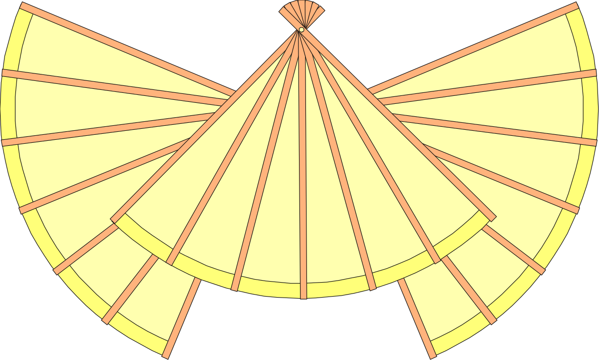 Yellow Butterfly with Orange Stripes - Vibrant Clipart for Your Projects