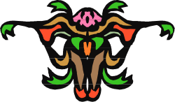Ram with Pink Flower: Unique Clipart for Creative Projects
