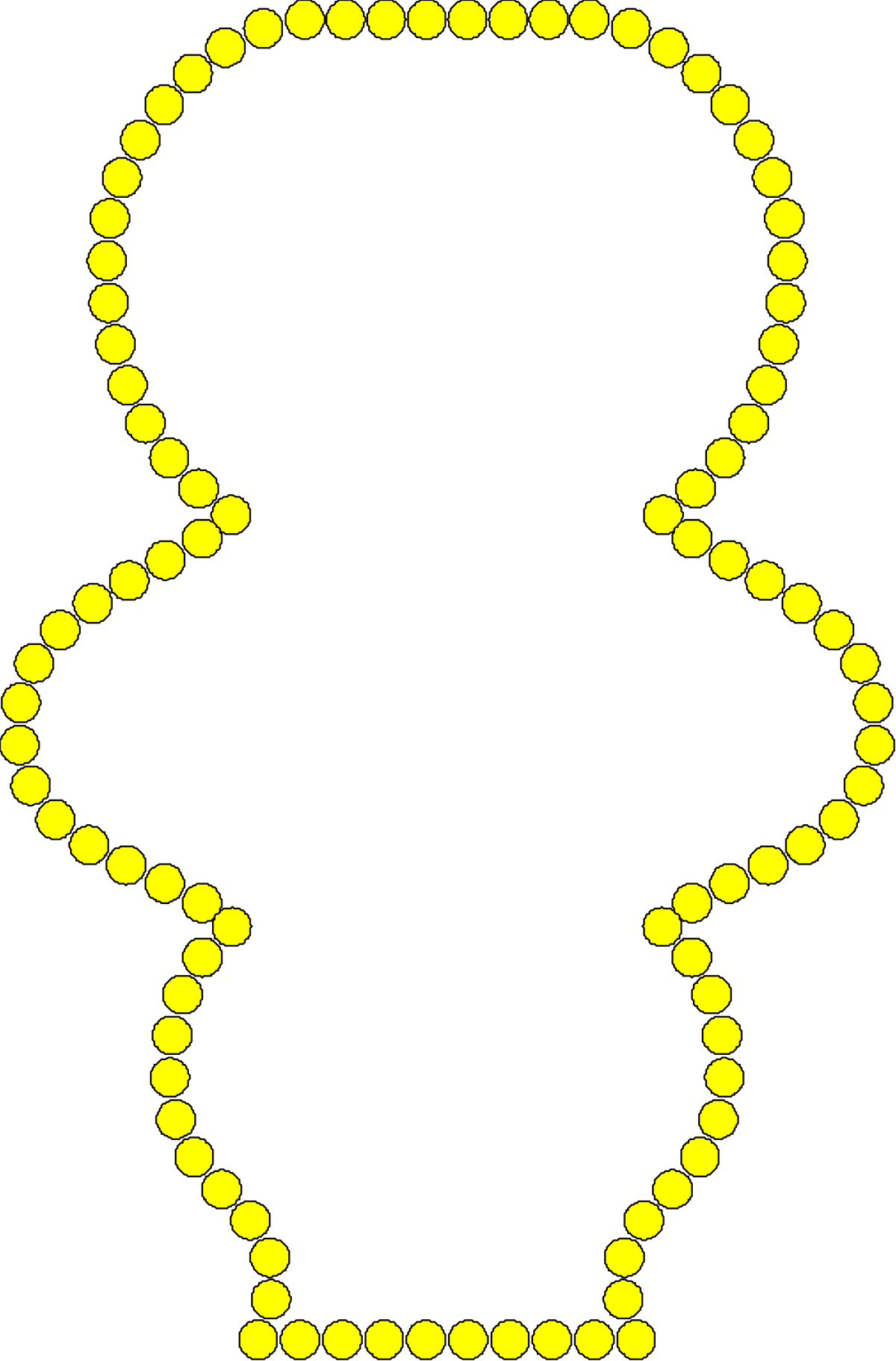 Yellow Dot Clipart - Vibrant and Versatile Designs