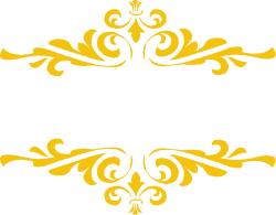 Yellow and Black Decorative Elements Set for Versatile Clipart