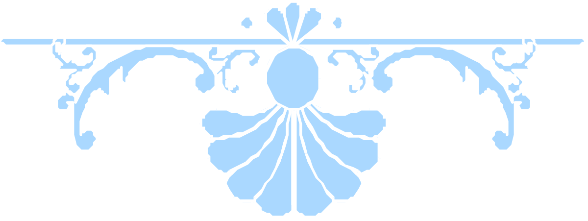 Floral Design Clipart: Blue and White Botanical Patterns