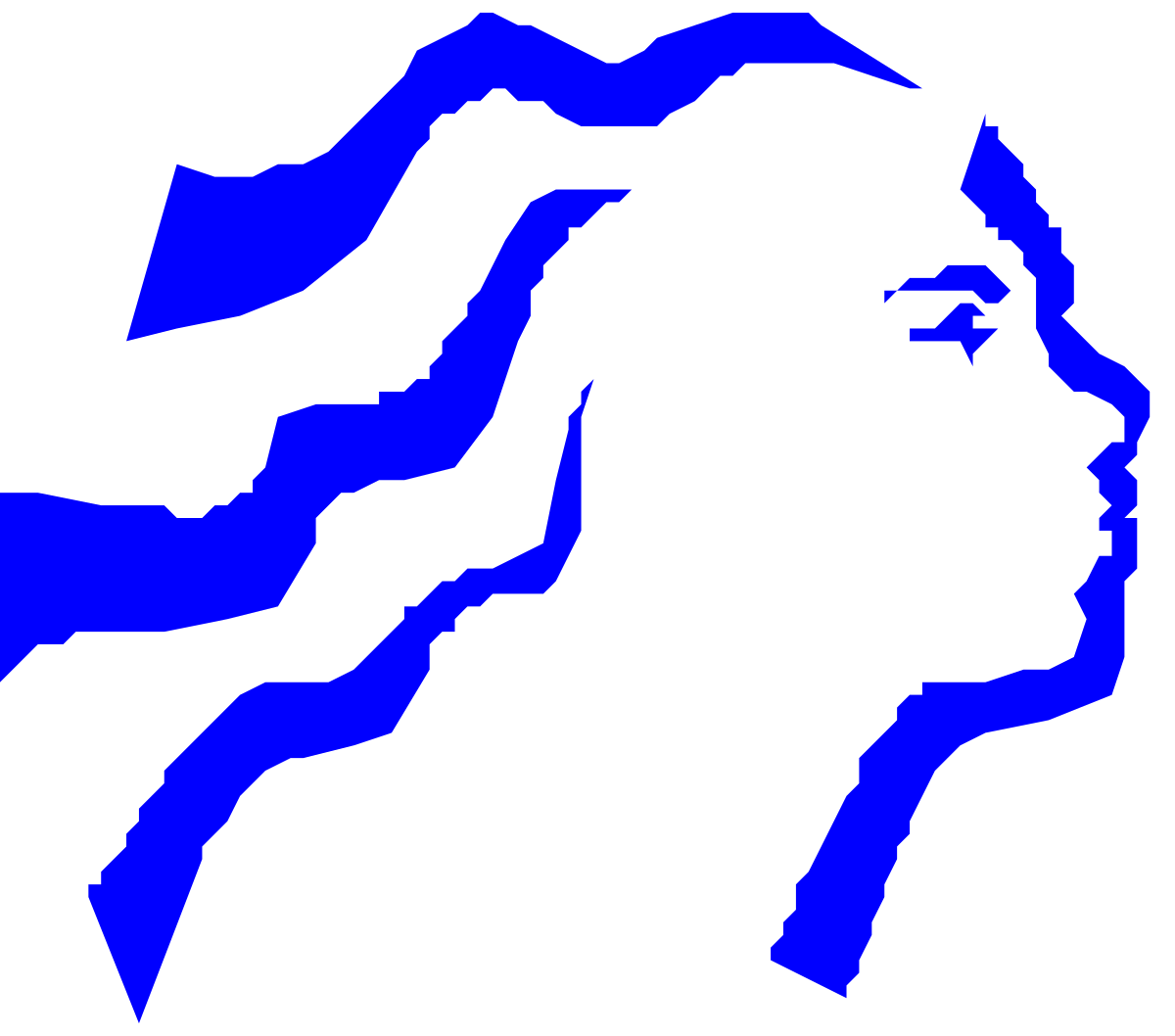 Lion Silhouette Clipart - Stunning Black and White Image