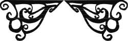 Wings Clipart: Stunning Black and White Pair of Wings