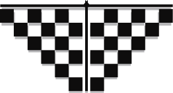 Cross Clipart: Elegant Black and White Design for Versatile Use