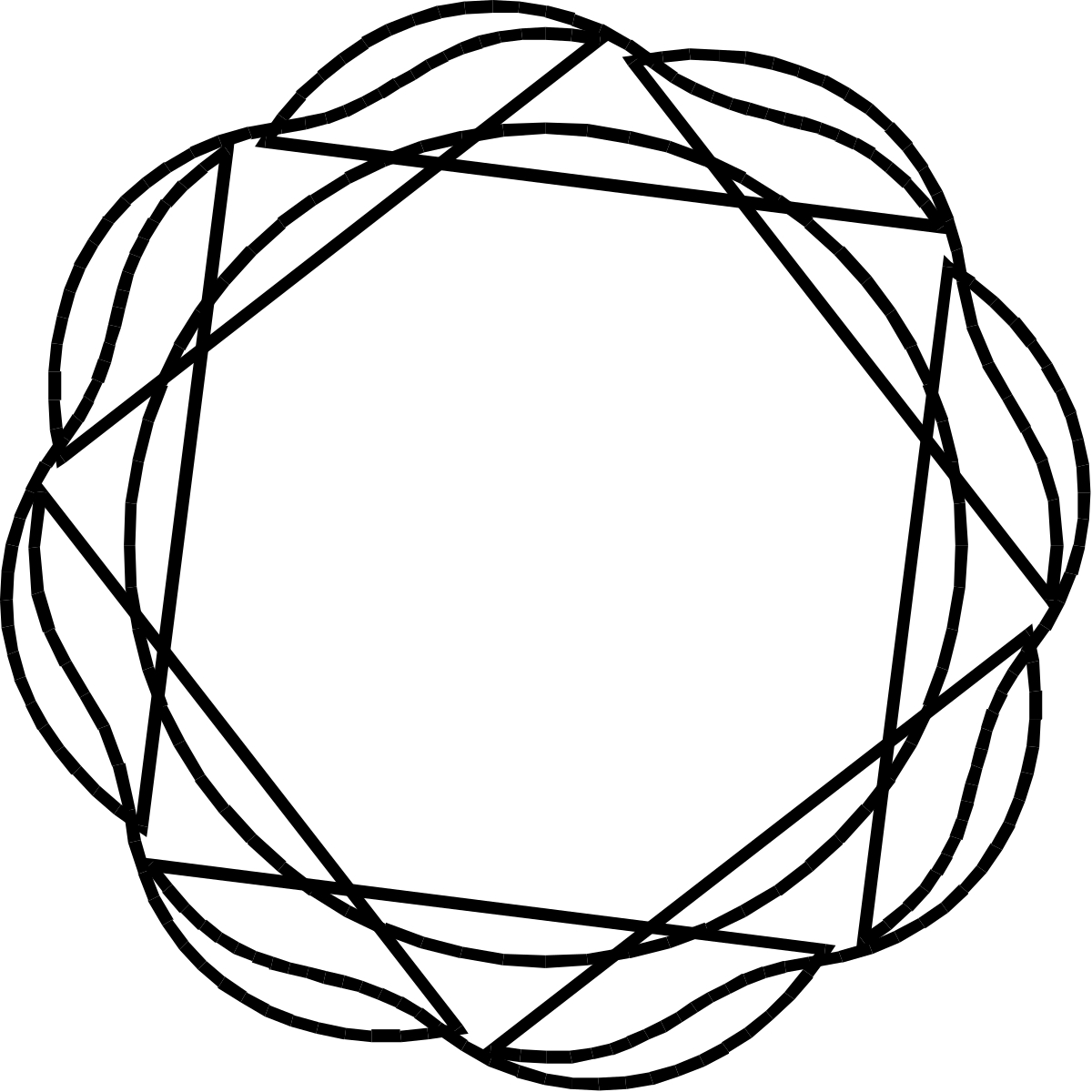 Circular Shape on Black Background - Stunning Clipart for Versatile Designs