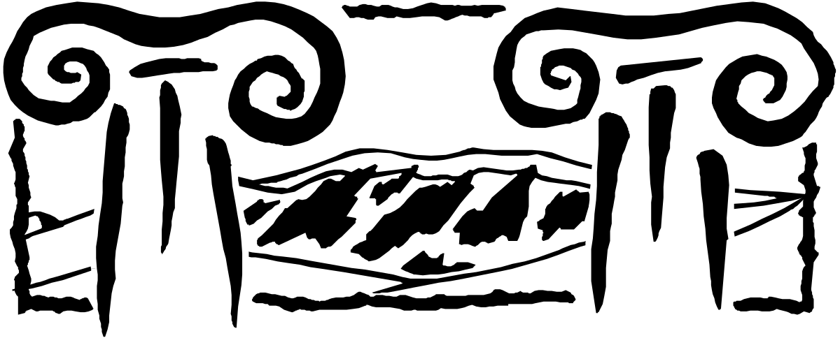 Black and White Clipart of Two Bags - Stylish and Versatile