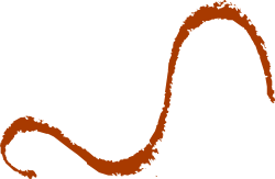 Curved Line Clipart: Brown and Black Artistic Element for Creative Projects
