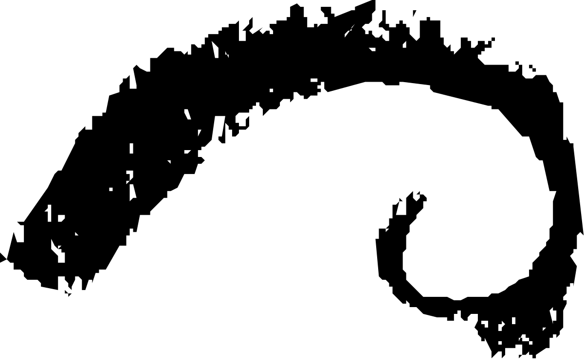 Bearded Man Clipart: Striking Black and White Visuals