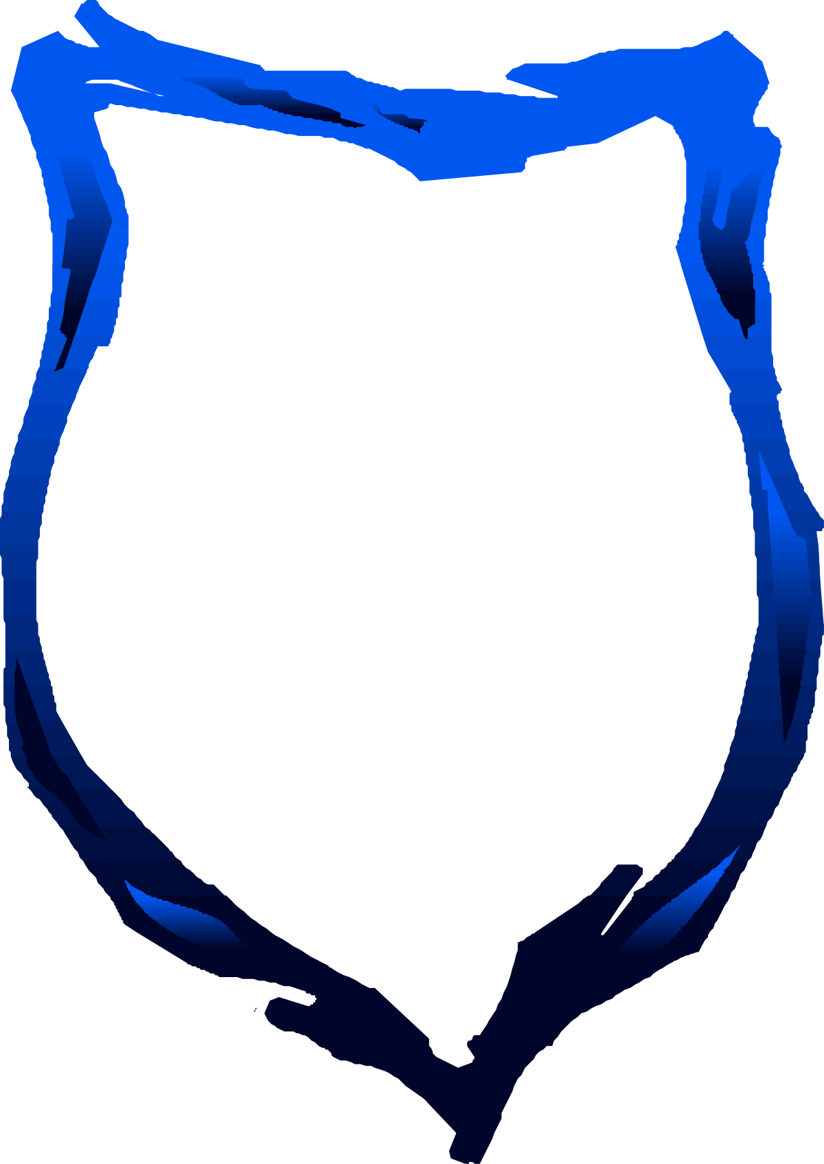 a blue shield with a white background clip art png transparent Blue Shield with White Background - Iconic Clipart for Your Projects