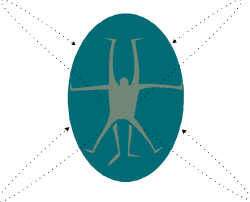 Flying Person Clipart - Soaring Through the Air
