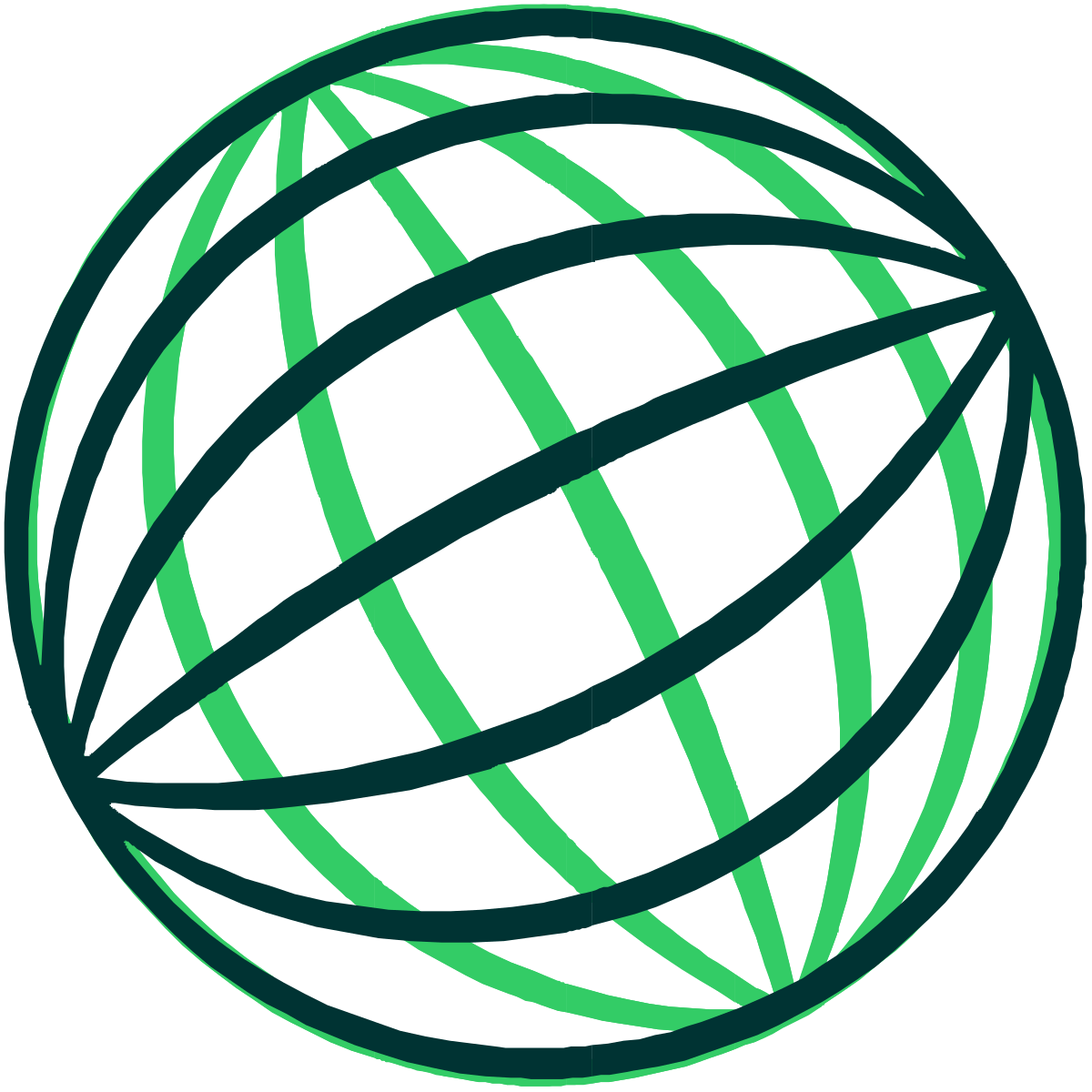 a green and black globe with a diagonal pattern clip art png transparent Green and Black Globe Clipart with Diagonal Pattern
