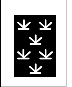 White Square with Arrows Clipart: Perfect for Dynamic Visuals