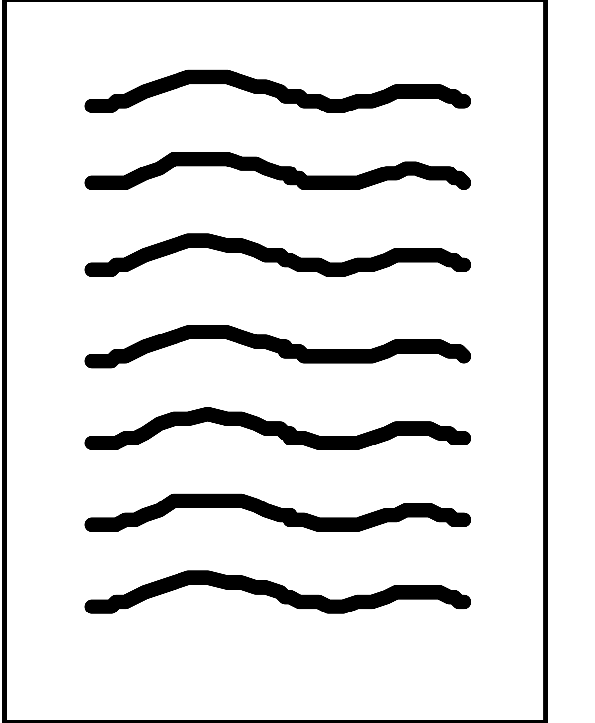 Wavy Lines Clipart: Elegant Black and White Designs