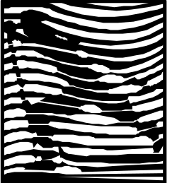 Black and White Abstract Pattern Clipart for Creative Projects