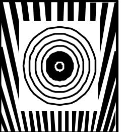 Spiral Clipart Black and White Design for Versatile Use