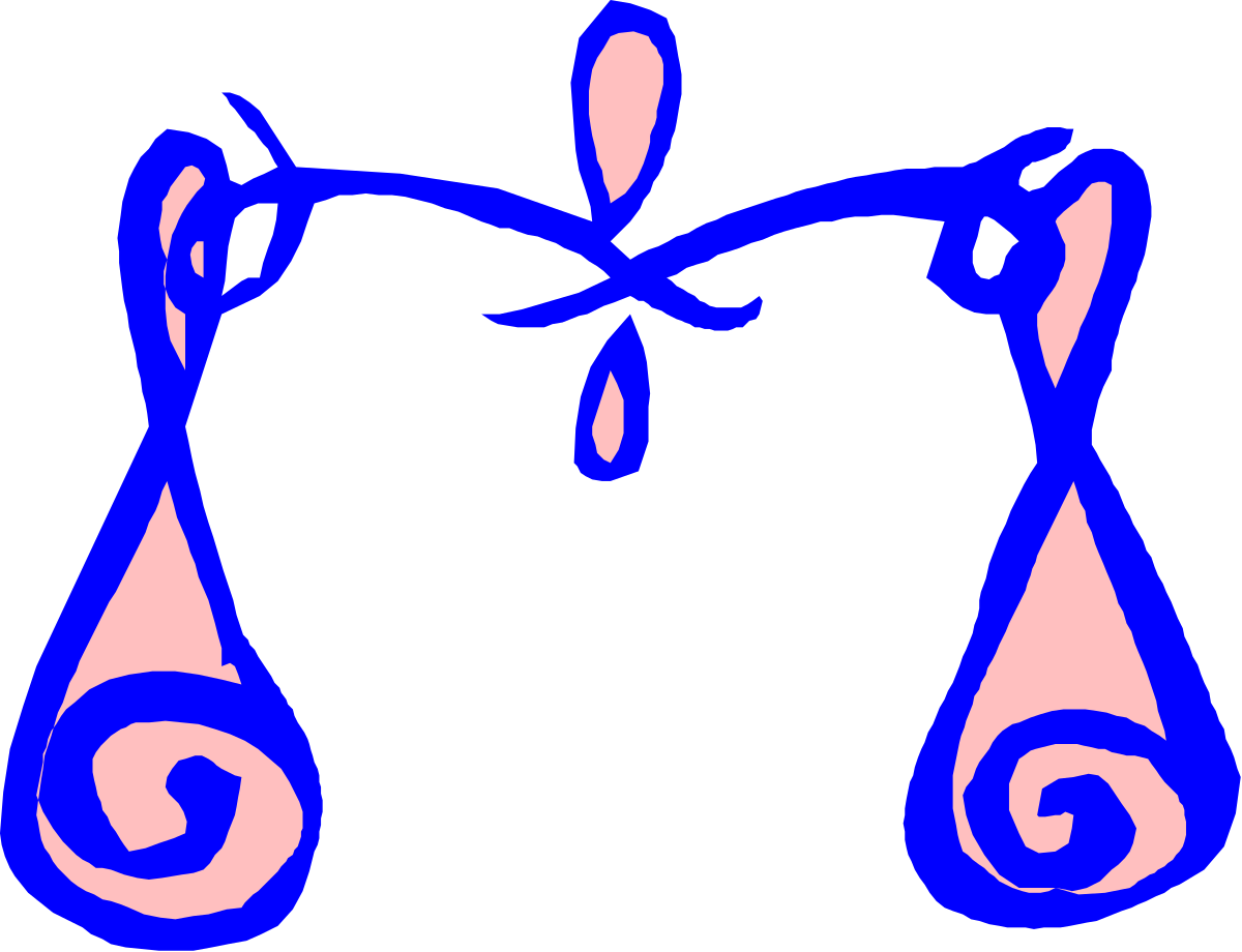 Scissors with Blue Handle Clipart for Creative Projects