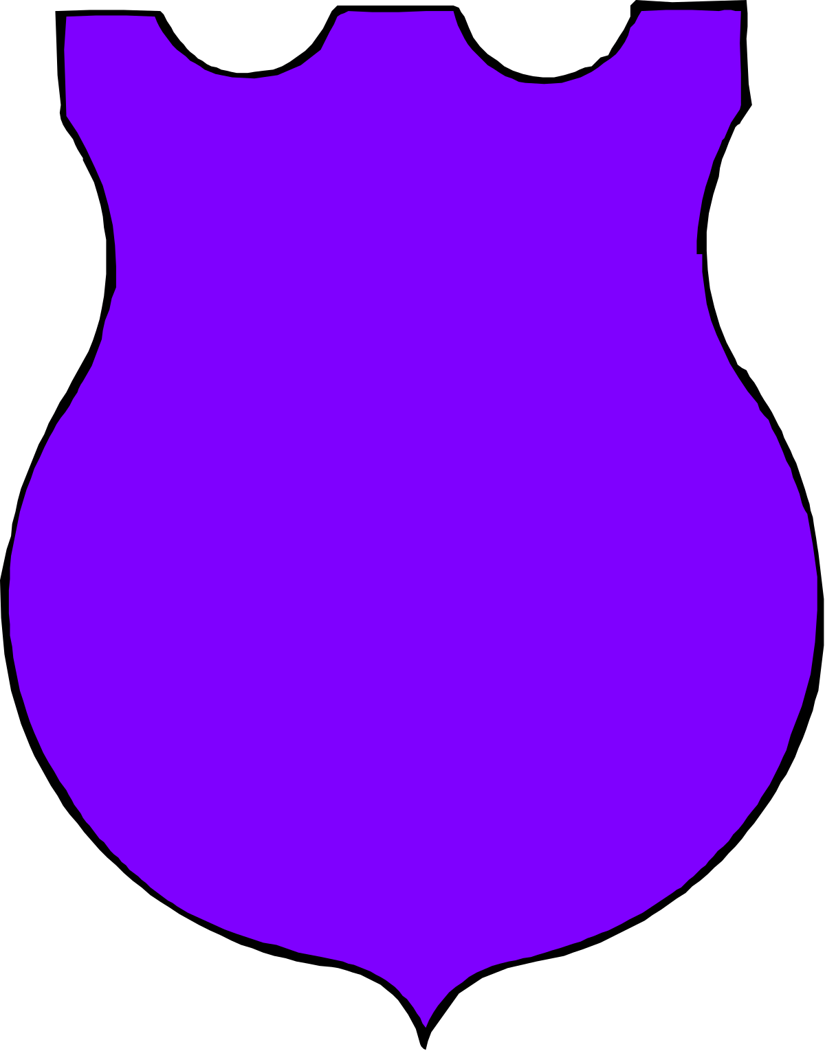 Purple Shield Clipart - Stunning Symbols for Protection and Security