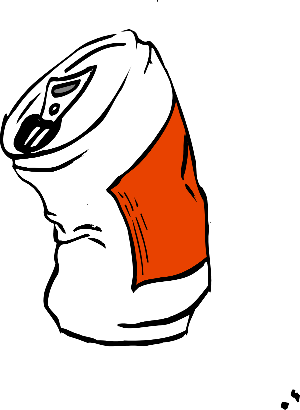 a black and orange dog with a white nose clip art png transparent Black and Orange Dog with White Nose Clipart for Creative Projects