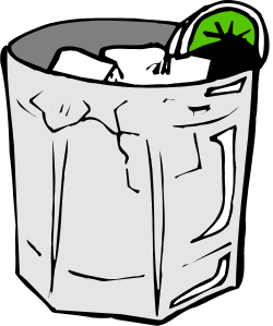 Trash Can with Green Lid - Clean and Eco-Friendly Clipart