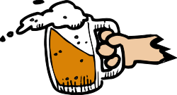 Cartoon Dog and Cat in the Dark - Playful Clipart for Creative Projects