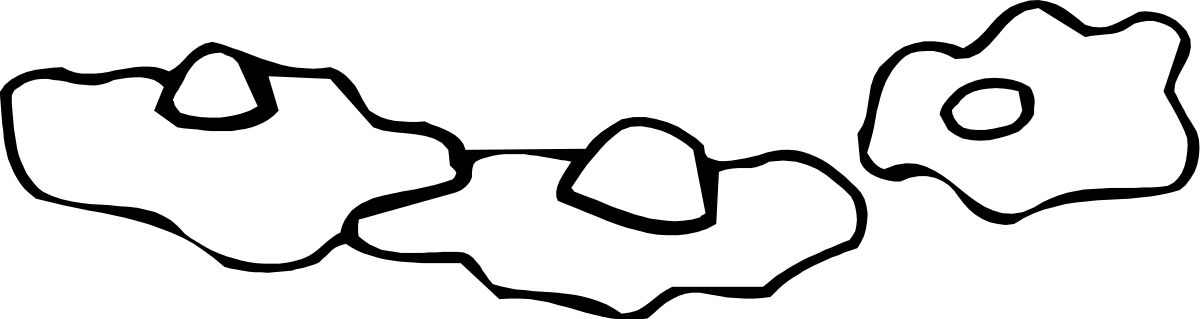 White Silhouette of a Dog's Head Clipart for Versatile Use
