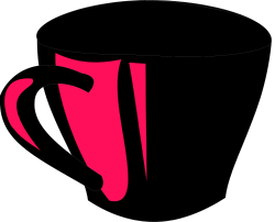 Pink Handle Cup Clipart for Creative Projects