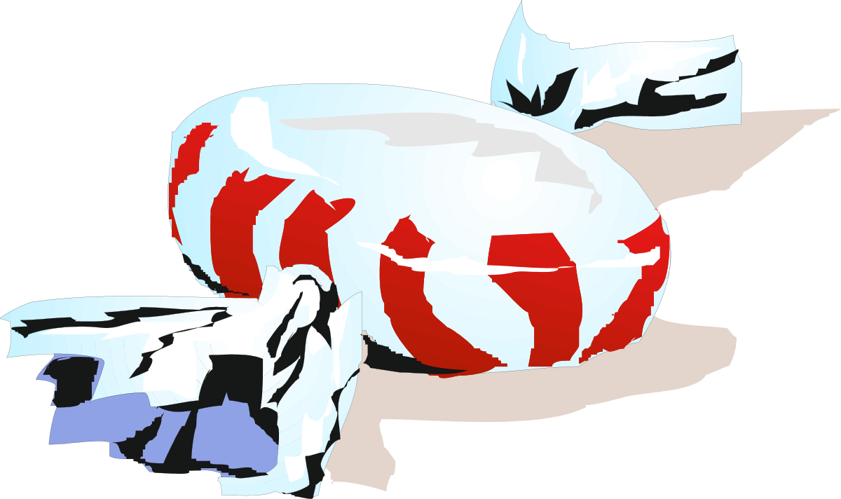 Red and White Apple Clipart with Leaf - Perfect for Your Designs