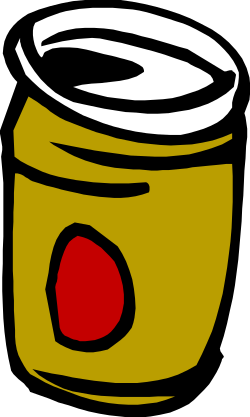 Canned Food Can Clipart - Fresh and Nutritious Options