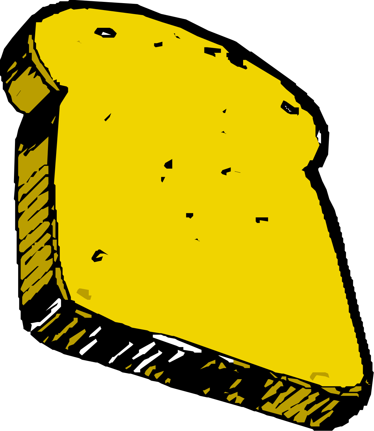 Missing Bite Bread Clipart - Delicious, Fresh Loaf for Your Projects
