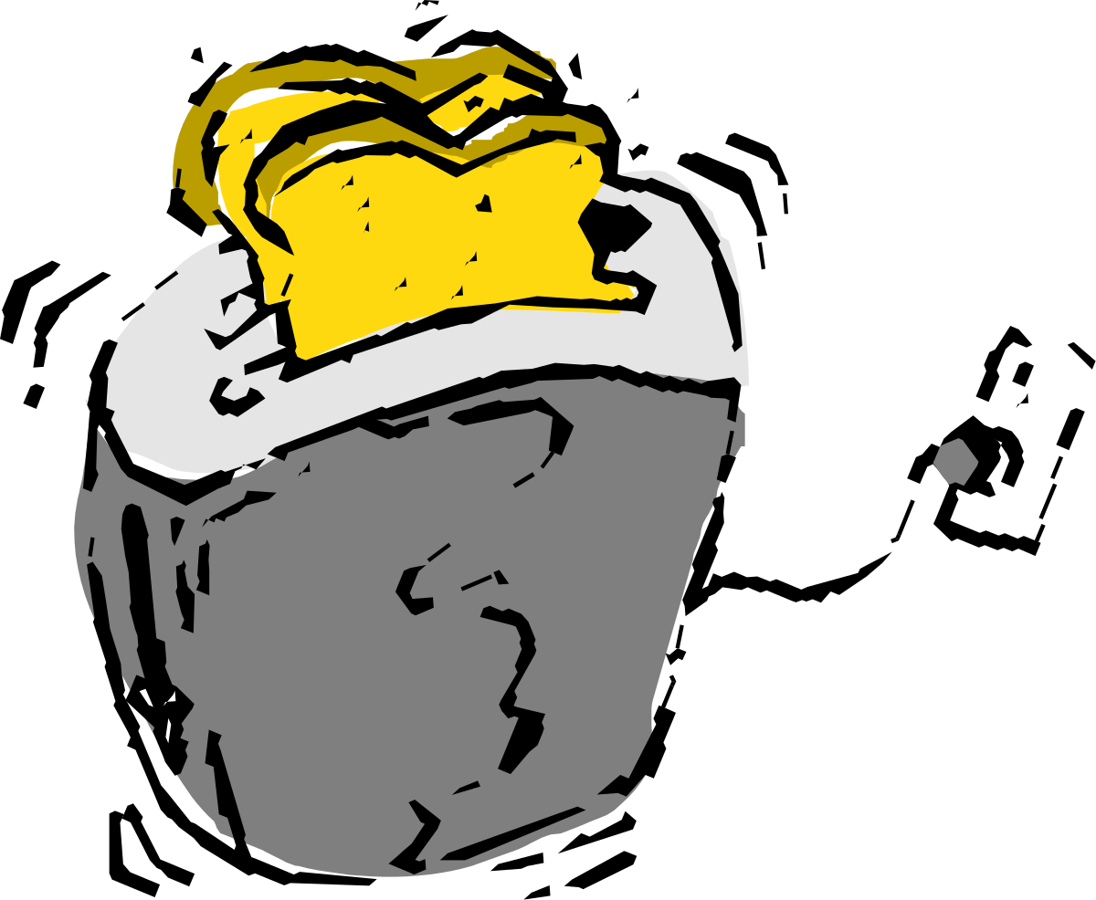 a yellow and gray cup with a yellow lid clip art png transparent Yellow and Gray Cup with Lid Clipart for Creative Projects