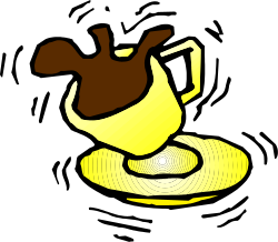 Yellow Cup and Saucer Clipart - Vibrant Kitchenware SVG Graphics