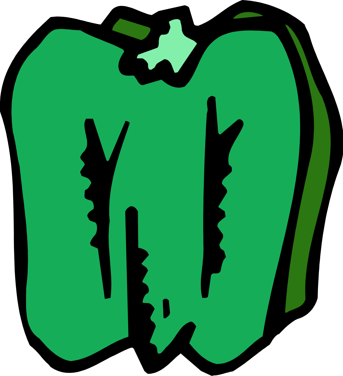 a green apple with a leaf on top clip art png transparent Green Apple Clipart with Leaf - Fresh and Vibrant Fruit Graphics