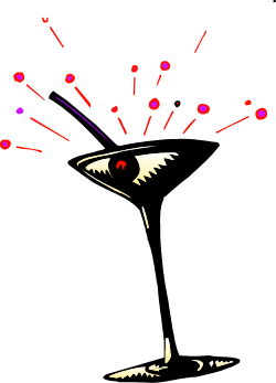 Black Background with Vibrant Red and Yellow Light Clipart