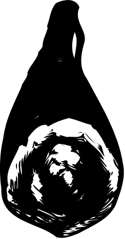Bird Nest Clipart - Stunning Black and White Illustration
