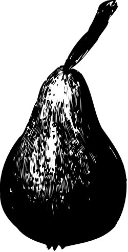 Wolf Clipart: Elegant Black and White Drawing for Versatile Uses