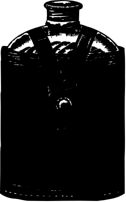 Black and White Man's Face Clipart for Creative Projects