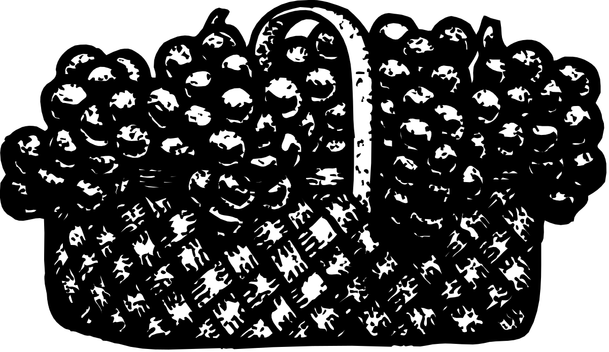 a black and white image of a tree with leaves clip art png transparent Tree Clipart: Elegant Black and White Leaves Design