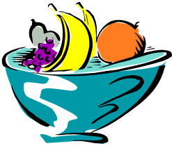 Bowl of Fruit Clipart: Vibrant and Delicious Illustrations
