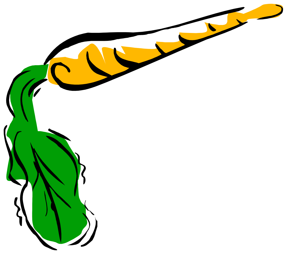 a green and yellow leaf clip art png transparent Green and Yellow Leaf Clipart: Vibrant Nature Elements for Your Creative Projects