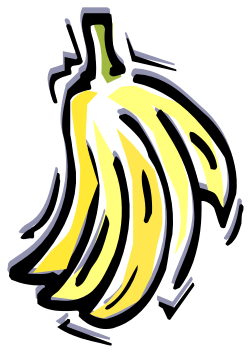 Bananas Clipart: Fresh Bunch of Bananas for Creative Projects