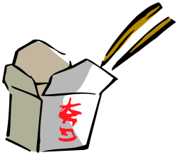 Red Object in Box Clipart for Creative Projects