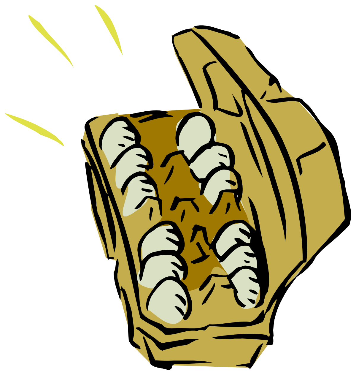 Holey Bread Clipart: Unique and Whimsical Bakery Illustration