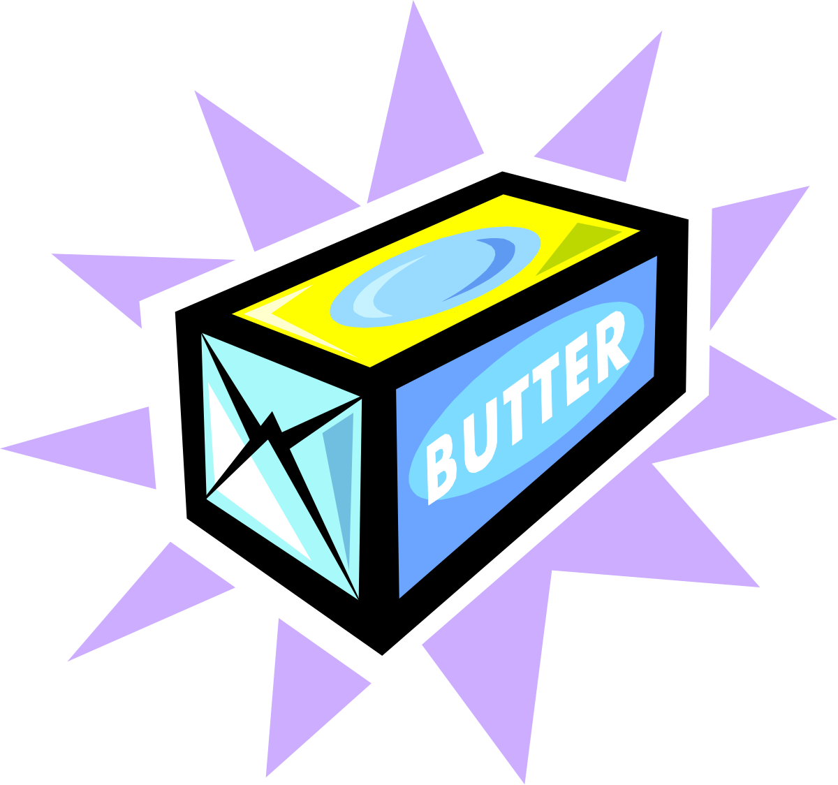 Box with Star Clipart: Unique Decorative Element for Your Projects