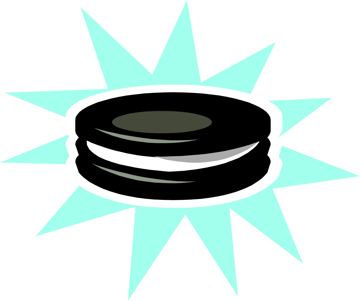 Black and White Ice Cream Clipart with Blue Star