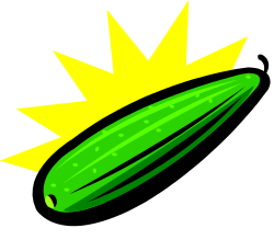 Green UFO Spaceship with Yellow Star Clipart